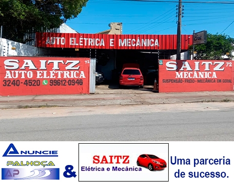 Imagem da fachada principal da empresa Saitz Elétrica e Mecânica