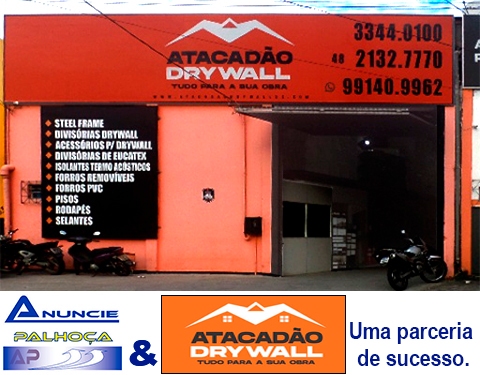 Imagem da fachada principal da empresa Atacadão DRY WALL Forros e Divisórias PVC