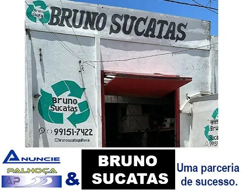Imagem da fachada principal da empresa Bruno Sucatas