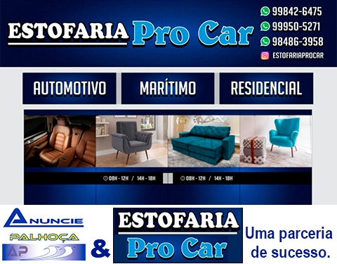 Imagem da fachada principal da empresa Estofaria Pro Car