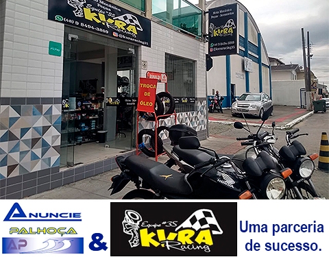 Imagem da fachada principal da empresa KVRA Racing Oficina de motos