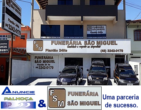 Imagem da fachada principal da empresa Funerária São Miguel