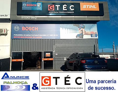 Imagem da fachada principal da empresa GTÉC Assistência Técnica