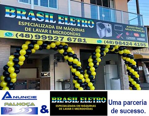 Imagem da fachada principal da empresa Brasil Eletro