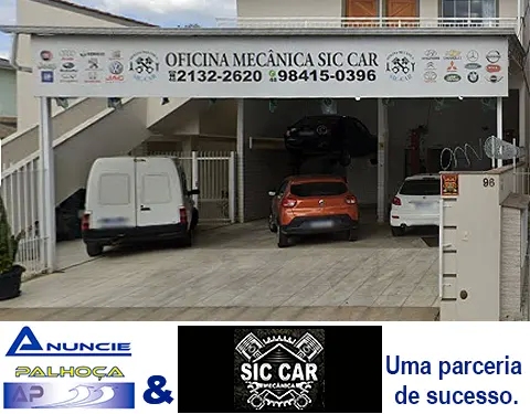 Portal de anúncios Anuncie Palhoça, parceria de sucesso com SIC CAR Oficina Mecânica