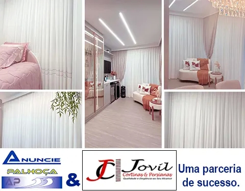 Imagem principal da fachada da empresa Jovil Cortinas e Persianas