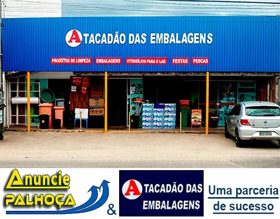 Imagem principal da fachada da empresa Atacadão das Embalagens