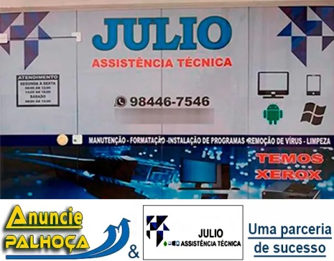 Imagem principal da fachada da empresa Júlio Assistência Técnica de Computadores e Notebooks