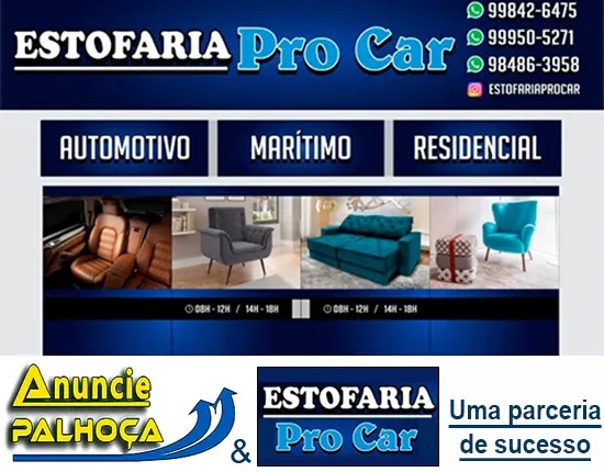 Imagem principal da fachada da empresa Estofaria Pro Car