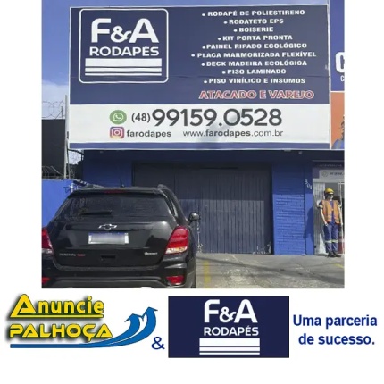 Imagem principal da fachada da empresa F&A Rodapés
