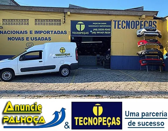 Imagem principal da fachada da empresa TECNOPEÇAS