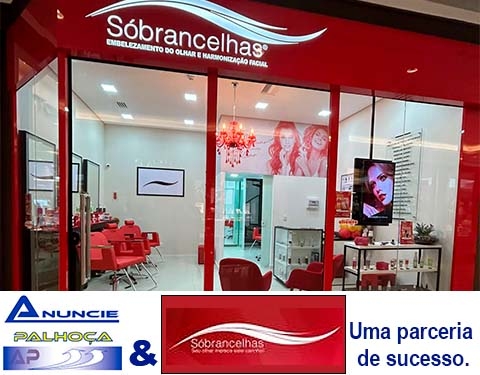 Imagem principal da fachada da empresa Sóbrancelhas Shopping Itaguaçu