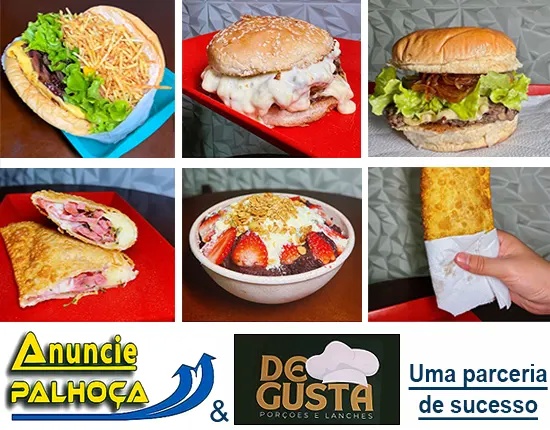 Imagem principal da fachada da empresa De Gusta Porções e Lanches