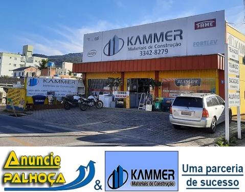 Imagem principal da fachada da empresa Kammer Materiais de Construção