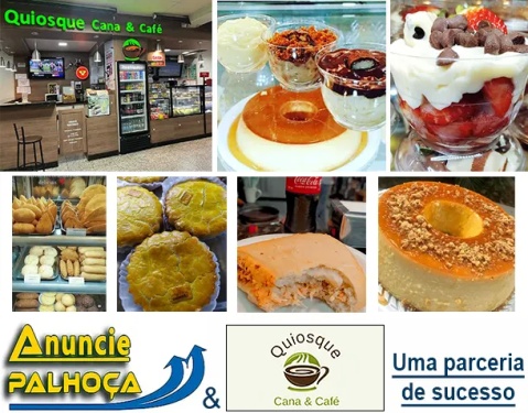 Portal de anúncios Anuncie Palhoça, parceria de sucesso com Quiosque Cana & Café