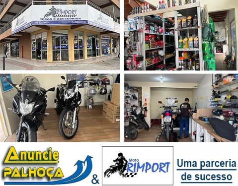 Portal de anúncios Anuncie Palhoça, parceria de sucesso com Moto RIMPORT Oficina Peças E Acessórios