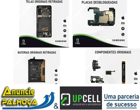 Portal de anúncios Anuncie Palhoça, parceria de sucesso com UPCELL Peças Para Celulares