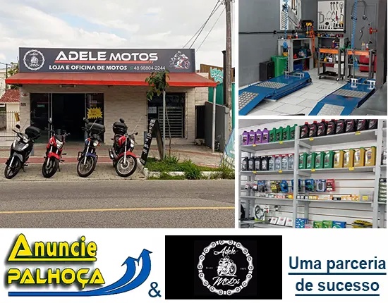 Imagem principal da fachada da empresa ADELE Motos