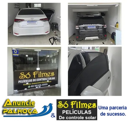 Imagem principal da fachada da empresa Só Filmes Películas