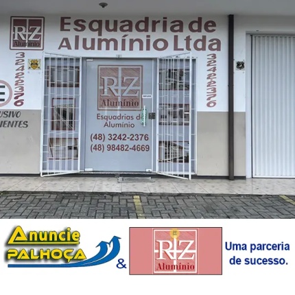 Imagem principal da fachada da empresa RZ Esquadrias de Alumínio