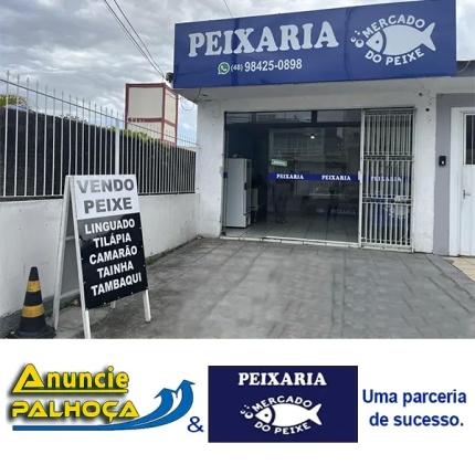 Imagem principal da fachada da empresa Peixaria Mercado do Peixe