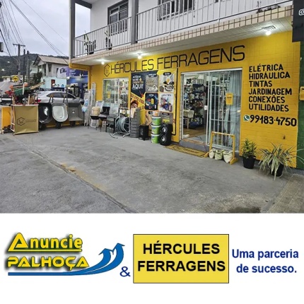 Imagem principal da fachada da empresa Hércules ferragens