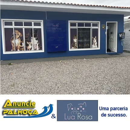 Imagem principal da fachada da empresa Lua Rosa Clínica Veterinária E Pet Shop