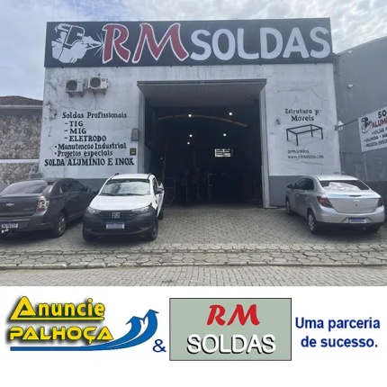 Imagem principal da fachada da empresa RM Soldas